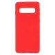 Cover per Samsung  S10 PLUS G975 serie Soft-Touch Stileitaliano® morbida opaca ROSSA