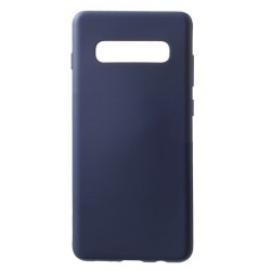 Cover per Samsung S10 PLUS G975 serie Soft-Touch Stileitaliano® morbida opaca BLU