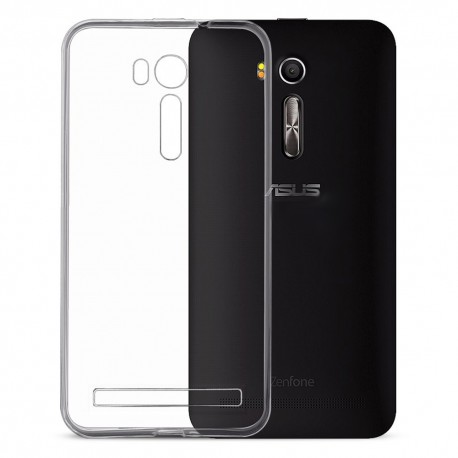 Cover Morbida per Asus Zenfone Go 4,5 pollici ZB452KG Serie ULTRASOFT Stileitaliano in silicone TPU sottile Trasparente