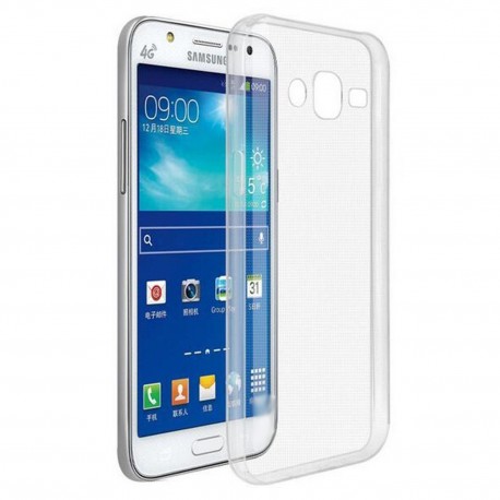 Cover Morbida per J7 GALAXY J700F Serie ULTRASOFT Stileitaliano in silicone TPU sottile Trasparente