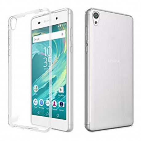 Cover Morbida per Sony Xperia E5 Serie ULTRASOFT Stileitaliano in silicone TPU sottile Trasparente