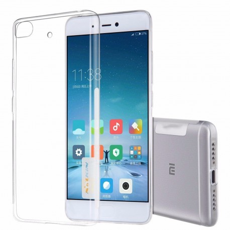 Cover Morbida per Xiaomi Redmi Mi 5S Serie ULTRASOFT Stileitaliano in silicone TPU sottile Trasparente