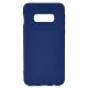 Cover per Samsung S10E G970 serie Soft-Touch Stileitaliano® morbida opaca BLU