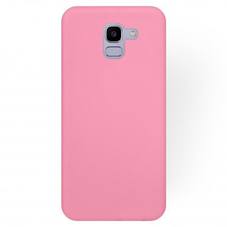 Cover per Samsung J6 2018 J600 serie Soft-Touch Stileitaliano® morbida opaca ROSA