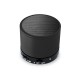 Mini Cassa Rotonda Bluetooth universale con  speaker da 3W Nera
