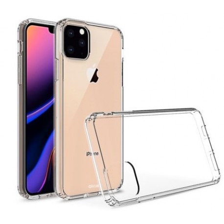 Cover Morbida per iPhone  XI 11 2019 5,8" Serie ULTRASOFT Stileitaliano in silicone TPU sottile Trasparente