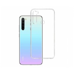 Cover Morbida per Xiaomi Redmi Note 8T Serie ULTRASOFT Stileitaliano in silicone TPU sottile Trasparente