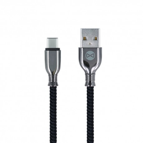 Cavo Usb TYPE-C Universale 1m Tornado  Ricarica rapida 3A NERO