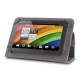CUSTODIA  TABLET 9 - 10 POLLICI Fantasia con GANCI angolari Nera - 