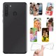 Samsung Galaxy A21 A215 Base1 Cover morbida personalizzata Trasparente