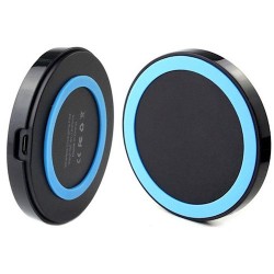 Caricabatterie WIRELESS Universale AK 1,5A  standard QI compatibile iPhone Samsung Huawei