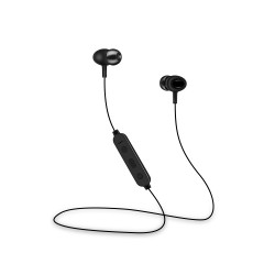 Cuffie Sport auricolari SENZA FILI Bluetooth con microfono e tasti volume Setty Nere