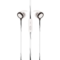 CUFFIE auricolari CON MICROFONO UNIVERSALI jack 3,5mm per Cellulari 1,1m Setty Bianche