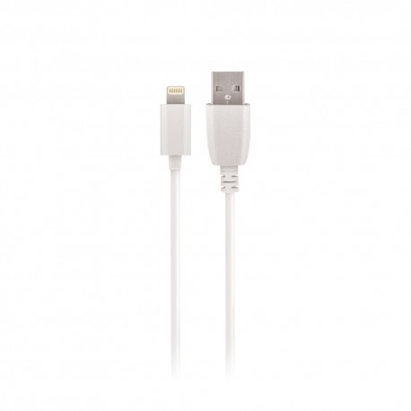 Cavo USB IPHONE iPad 11 X 8 7 5 LIGHTNING  FAST CHARGE 2A 1 metro SETTY RICARICA RAPIDA Bianco