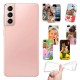 Samsung Galaxy S21 G991 Base1 cover morbida personalizzata Trasparente
