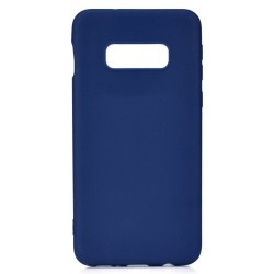 Cover per Samsung S21 Ultra serie Soft-Touch Stileitaliano® morbida opaca BLU