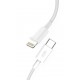 Cavo per Apple IPHONE 12 da Type-C a Lightning  Ricarica Rapida PD 18W 1 metro  Bianco