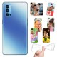 Oppo Reno 4 Base1 cover morbida personalizzata Trasparente