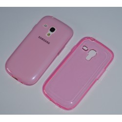 COVER MORBIDA PER GALAXY S3 MINI i8190 SAMSUNG ULTRASOFT Stileitaliano  IN SILICONE ROSA