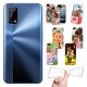 Realme 7 5G Base1 cover morbida personalizzata Trasparente