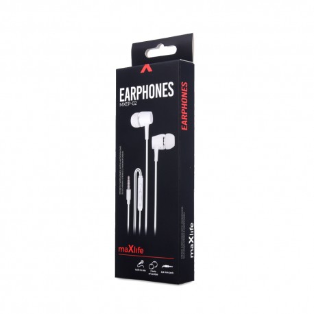 Cuffie auricolari Universali per cellulari con microfono  JACK 3,5MM Bluestar BIANCHE