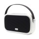 Cassa Radio Bluetooth universale 2 speaker da 5W + subwoofer senza fili BS-600 Rossa
