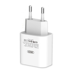 Caricabatterie da rete USB spina + Cavo per Iphone 11 - X - 8 - 7 - 6 - 5 Lightning 1A MXTC-01 1 metro Bianco 