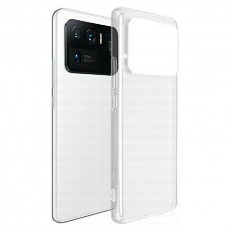 Cover Morbida per Xiaomi Mi 11 Ultra Serie ULTRASOFT Stileitaliano in silicone TPU sottile Trasparente