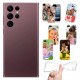 Samsung Galaxy S22 Ultra S908 Base1 cover morbida personalizzata Trasparente