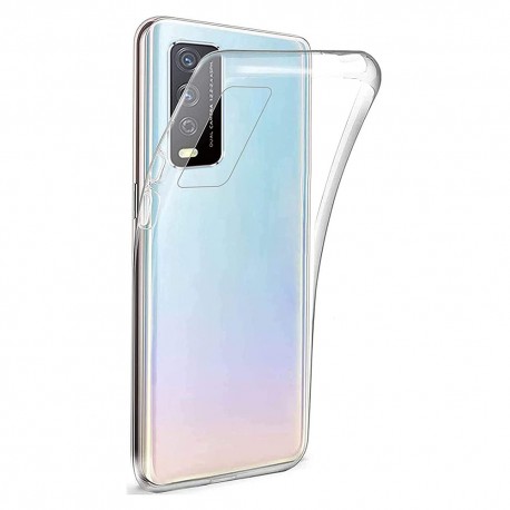 Cover Morbida per VIVO V21 5G Serie ULTRASOFT Stileitaliano in silicone TPU sottile Trasparente