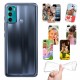 Motorola Moto G60 4G Base1 cover morbida personalizzata Trasparente
