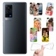 Vivo X60 PRO Base1 cover morbida personalizzata Trasparente