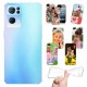 Oppo Reno 7 Pro 5G Base1 cover morbida personalizzata Trasparente