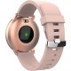 Smartwatch fitness band orologio Bluetooth SW-315 Android IOS monitoraggio cuore battito cassa alluminio Rosa