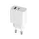 Presa Spina Caricabatterie doppia uscita USB - USB Type-C PD 18w 20W QC 3.0 Ricarica Rapida MXTC-05 iPhone Universale Max