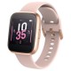 Smartwatch fitness band orologio Bluetooth SW-310 Android IOS monitoraggio cuore battito cassa alluminio Rosa