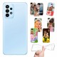 Samsung Galaxy A23 5G A236 Base1 Cover morbida personalizzata Trasparente