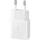 Caricabatterie da rete ORIGINALE Samsung Super Fast Charge 15w Uscita PD usb-c TYPE-C EP-T1510  senza cavo in confezione Bianco