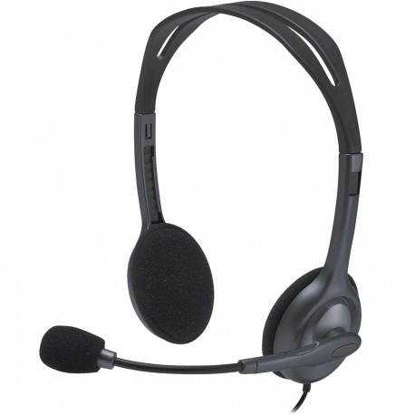 Cuffie Headset Stereo con Microfono Logitech H111