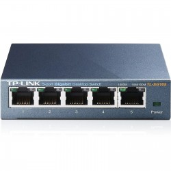 Switch Ethernet 5 Porte RJ45 10/100/1000 Mbps TP-Link TL-SG105