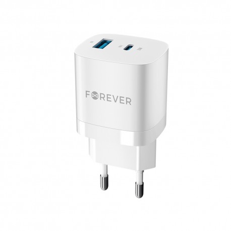 Presa Spina Caricabatterie uscita USB - USB Type-C PD 33W Ricarica Rapida iPhone Universale TC-05