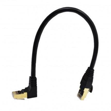 Cavo Di Rete RJ45 Curvo Angolo 270° CAT 7E 30 Centimetri