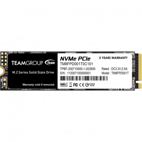 SSD 1TB Team Group MP33 PRO M.2 NVMe PCIe Gen 3.0