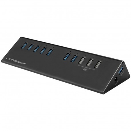 Docking Station HUB USB 3.0 LC-Power HUB-ALU-2B-10