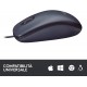 Mouse USB Logitech B100 3 Pulsanti Nero 1,8 Metri
