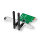 Scheda Di Rete Wireless TP-Link TL-WN881ND 300Mbps PCI-Express x1 + Staffa Low Profile