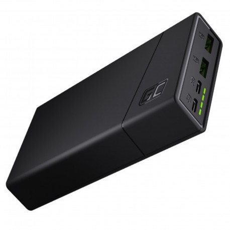 Power Bank 20000mAh Greencell 18W Fast Charge USB-C