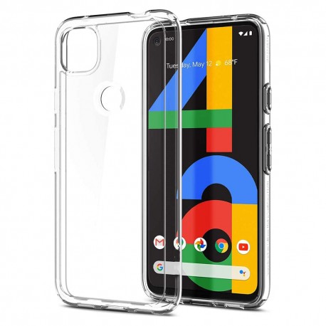 Cover Morbida per Google Pixel 4A  Serie ULTRASOFT Stileitaliano in silicone TPU sottile Trasparente