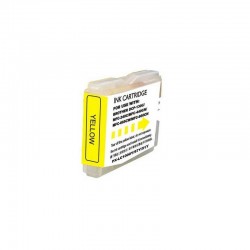 Cartuccia Compatibile Brother LC-970 LC-1000 Y Yellow Non Originale 15ml Senza Scatola BULK