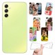 Samsung Galaxy A34 5G A346 Base1 Cover morbida personalizzata Trasparente